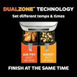 Ninja 4-in-1 Dual Basket Air Fryer 8 Qt