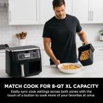 Ninja Foodi 8-Quart DualZone 4-in-1 Air Fryer