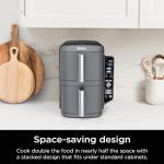 Ninja 10QT DoubleStack XL Air Fryer, Gray