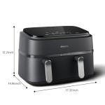 Philips Dual Basket Air Fryer 3000 Series