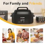 Ninja 26 Quart Electric Roaster with Self-Basting Lid