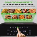 NutriChef 8.8 QT Double Basket Air Fryer