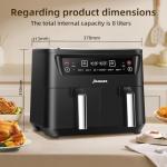 Ninja 8.5QT Dual Zone Air Fryer, 6-in-1