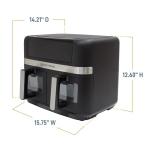 Ninja Double Basket Air Fryer with Digital Controls