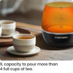 Chefman Compact Electric Kettle with Tea Infuser