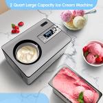 KUMIO 2.2-Quart Ice Cream Maker & Yogurt Machine