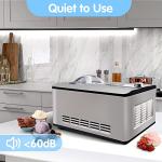 KUMIO 2.2-Quart Ice Cream Maker & Yogurt Machine