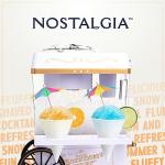Nostalgia Snow Cone Shaved Ice Machine - White