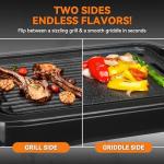 Ninja Electric Griddle and Grill with Removable Plate