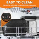 Ninja Electric Griddle and Grill with Removable Plate