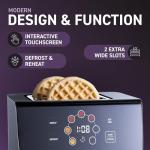 Smart Toaster with Touch Screen and 8 Settings