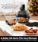 Ninja 5-in-1 Portable Glass Air Fryer, 4QT