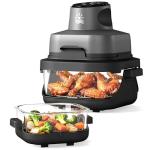 Oylus 4-in-1 Glass Air Fryer with Dual Containers
