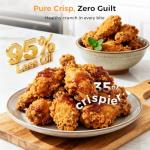 Oylus 4-in-1 Glass Air Fryer with Dual Containers