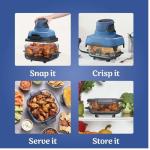 Ninja Crispi 5-in-1 Portable Glass Air Fryer