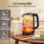 Mecity 1.7L Electric Kettle with Touch Control
