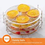 Stainless Steel Dehydrator Rack for Ninja Air Fryer