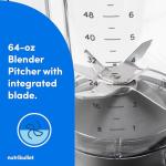 Ninja SmartSense Blender Combo, 1400W, 64oz Pitcher