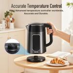 Mecity 1.7L Electric Kettle with Touch Control