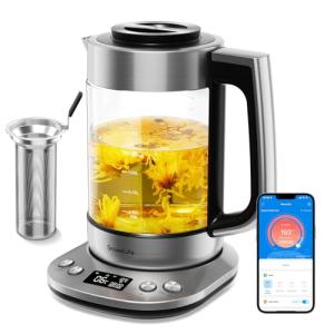 Smart Electric Kettle with Tea Infuser, 1.7L