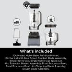 Ninja 1200W Blender Food Processor Combo System