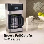 Braun Brew Sense Drip Coffee Maker, Black
