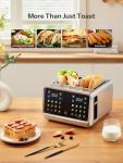 Yabano 4-Slice Smart Touch Toaster with Extra Wide Slot