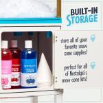 Nostalgia Snow Cone Machine with Mobile Cart