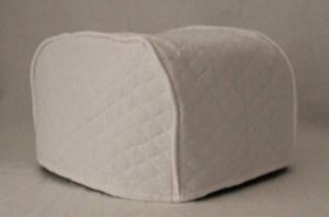 Solid Quilted Cover for Ninja Foodi Grill (White)