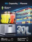 Stainless Steel 8Gal Slushy and Margarita Machine