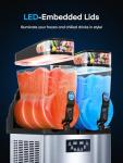 Stainless Steel 8Gal Slushy and Margarita Machine