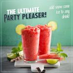 Nostalgia Retro Snow Cone and Slushie Machine