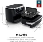 Ninja Foodi 4-in-1 DualZone Air Fryer, 7-Qt