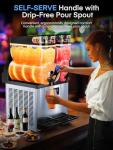 Stainless Steel 8Gal Slushy and Margarita Machine