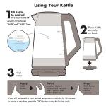 OXO BREW Cordless Adjustable Temperature Electric Kettle