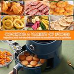 Stackable 8-Inch Stainless Steel Air Fryer Racks