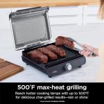 Ninja GR100 Sizzle Smokeless Indoor Grill Bundle