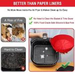 Silicone Liners for Ninja Air Fryers 3-5QT