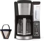 Ninja 12 Cup Programmable Coffee Maker, Black/Stainless Steel