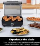 Ninja Sizzle Indoor Grill with Nonstick 14-Inch Plate