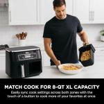 Ninja Foodi 8-Quart Dual Basket Air Fryer