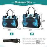 Ninja Night Moon Cooler Tote Lunch Bag