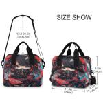 Anime Ninja Print Insulated Lunch Bag - 19 Cans