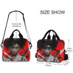 Ninja Samurai Print Insulated Lunch Bag Cooler