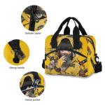 Cyber Ninja Print Insulated Lunch Cooler Bag