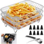 Air Fryer Accessory Set with Stackable Rack