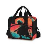 Ninja Insulated Lunch Bag with Sunset Print