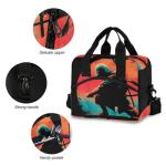 Ninja Insulated Lunch Bag with Sunset Print