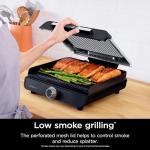 Ninja Sizzle GR100 Smokeless Indoor Grill, 14-Inch