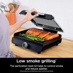Ninja Indoor Grill with Nonstick Plate, Compact Design